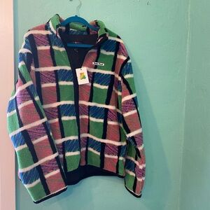 Teddy Fresh Plaid Fleece Jacket